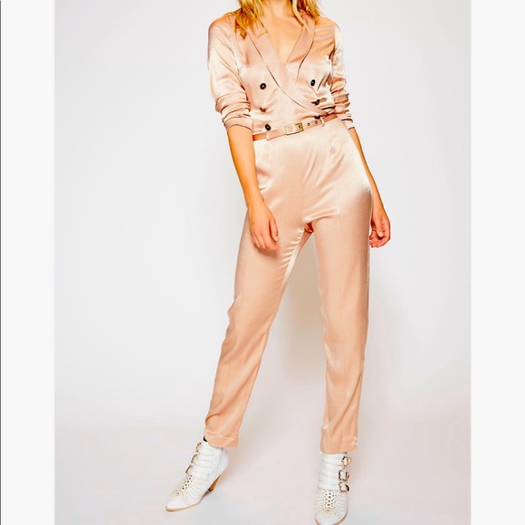 Free People Pants - New free people satin jumpsuit